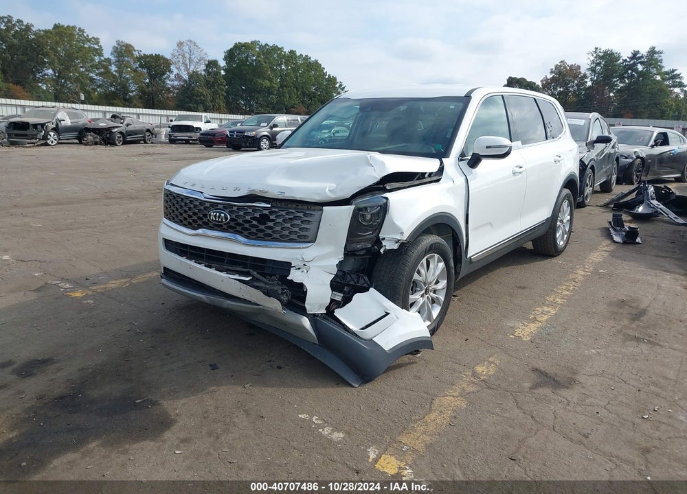 2021 KIA TELLURIDE LX VIN: 5XYP24HC4MG098030