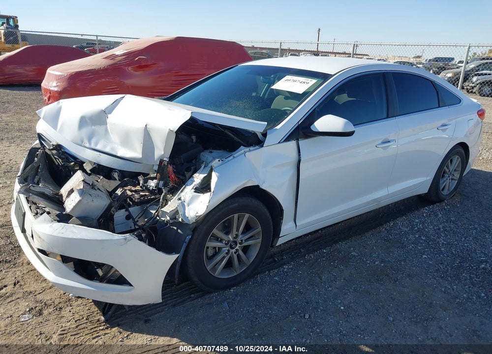 2015 HYUNDAI SONATA SE VIN: 5NPE24AF6FH123291