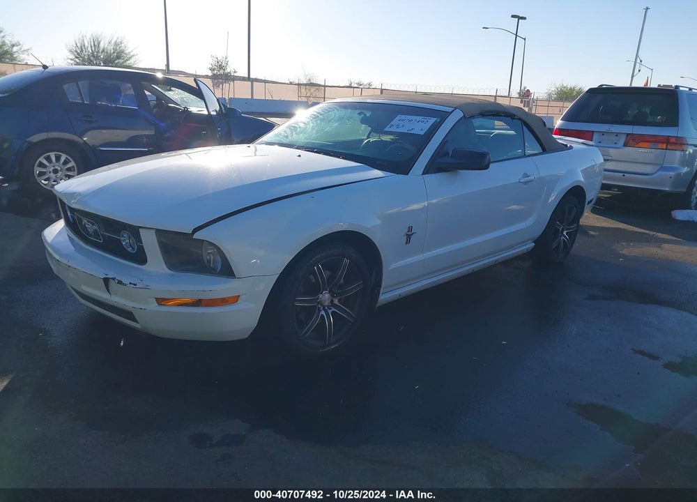 2008 FORD MUSTANG V6 DELUXE/V6 PREMIUM VIN: 1ZVHT84N885103676