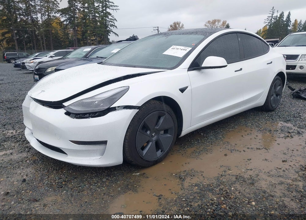 2023 TESLA MODEL 3 REAR-WHEEL DRIVE VIN: 5YJ3E1EA6PF506465