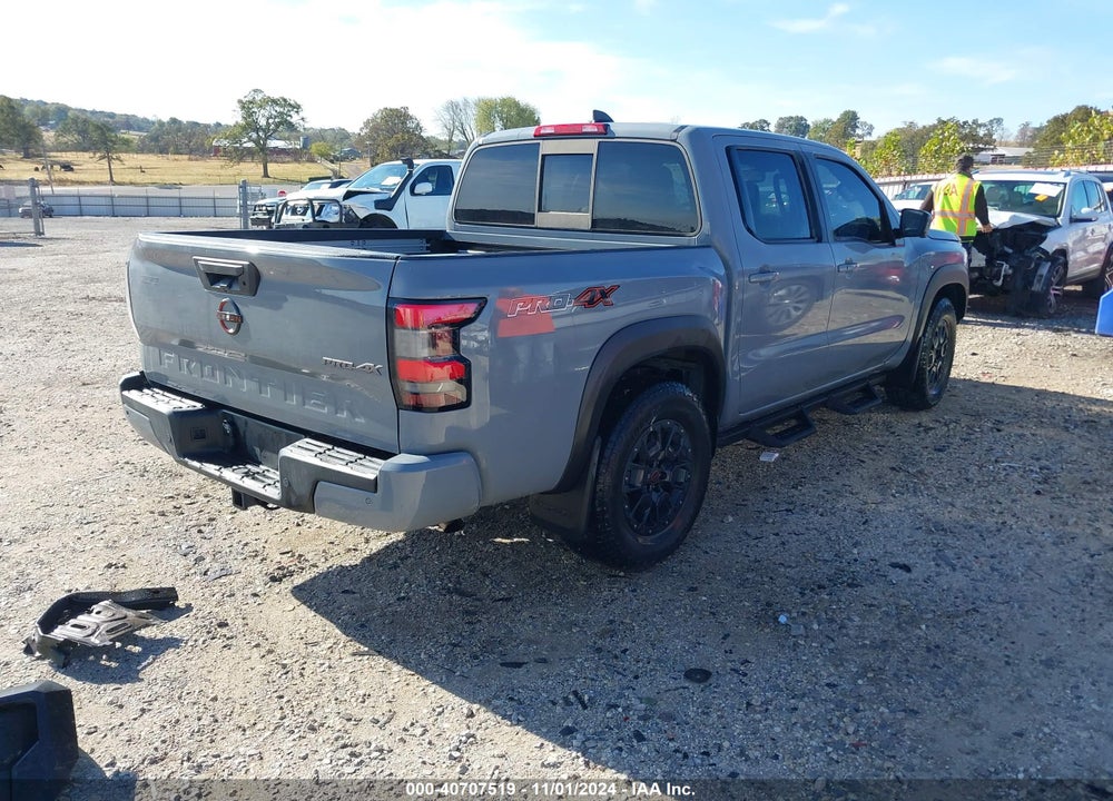 2022 NISSAN FRONTIER PRO-4X 4X4 VIN: 1N6ED1EK3NN624036