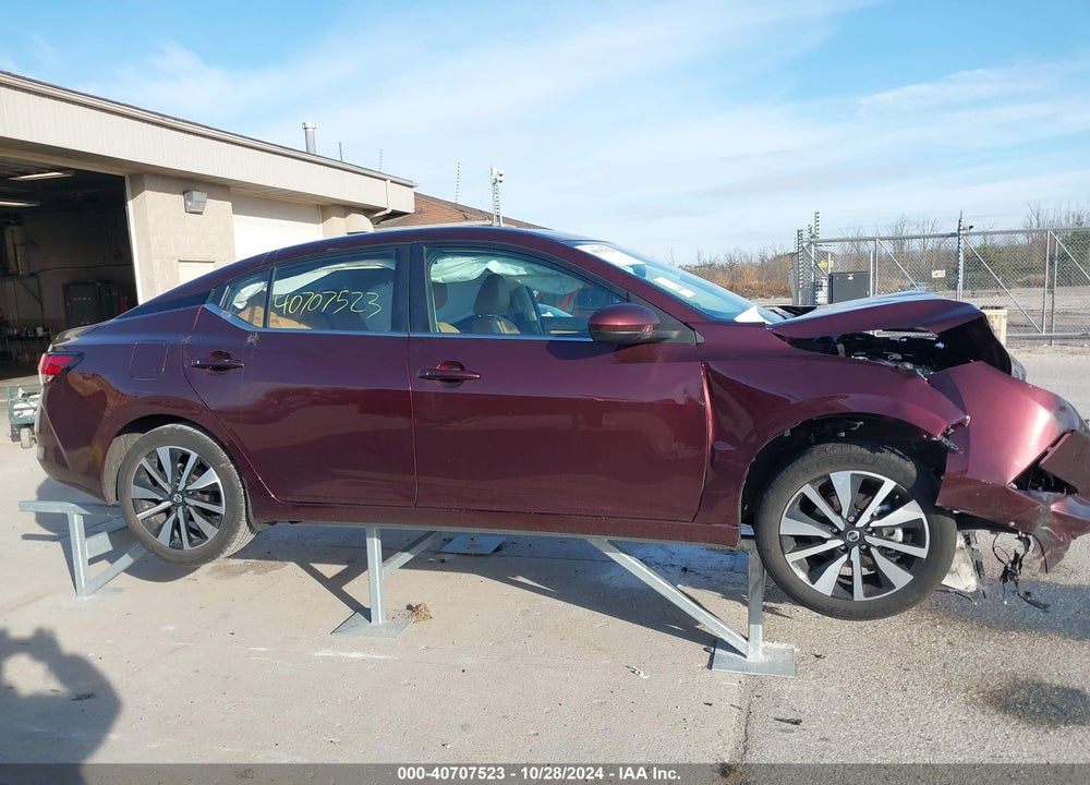 2023 NISSAN SENTRA SV XTRONIC CVT VIN: 3N1AB8CV9PY257231