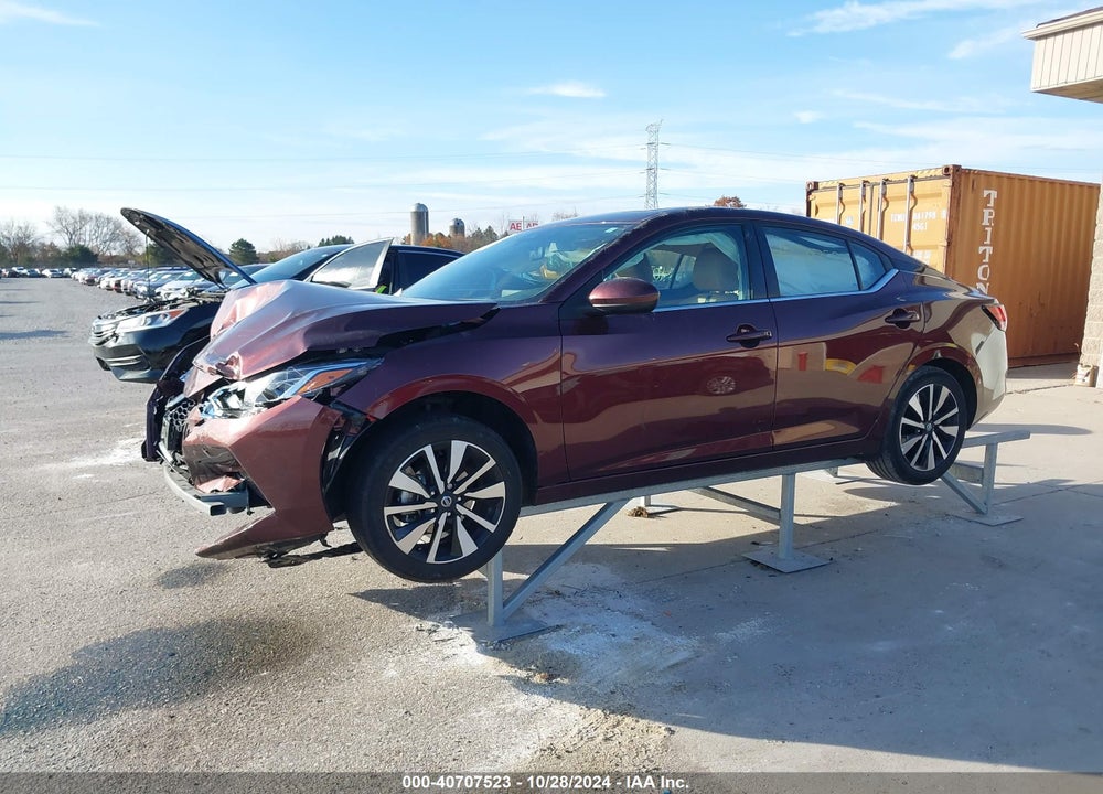 2023 NISSAN SENTRA SV XTRONIC CVT VIN: 3N1AB8CV9PY257231