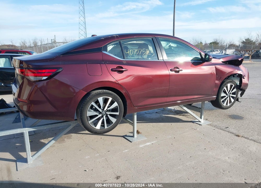 2023 NISSAN SENTRA SV XTRONIC CVT VIN: 3N1AB8CV9PY257231