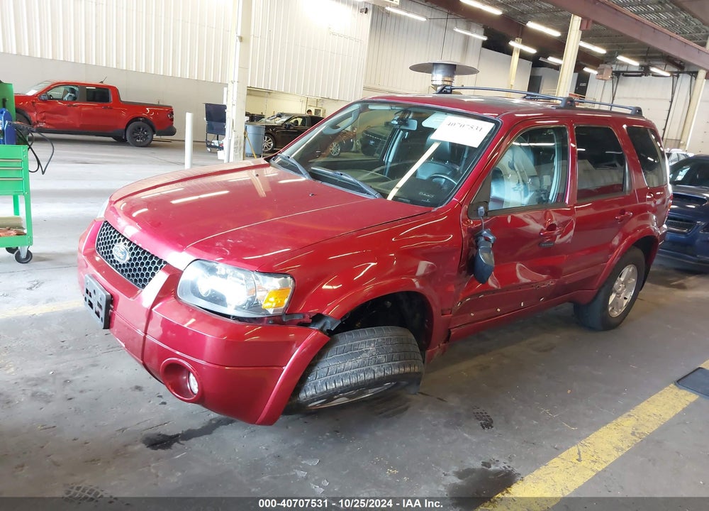 2007 FORD ESCAPE LIMITED VIN: 1FMYU94127KA43943