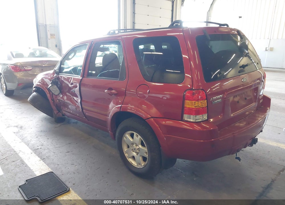 2007 FORD ESCAPE LIMITED VIN: 1FMYU94127KA43943
