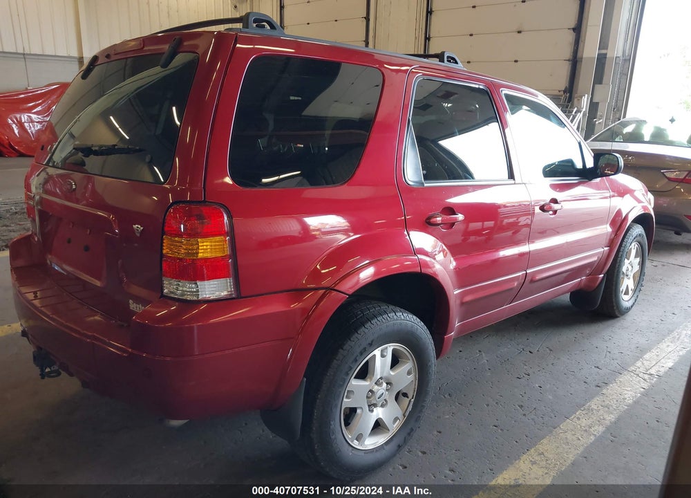 2007 FORD ESCAPE LIMITED VIN: 1FMYU94127KA43943