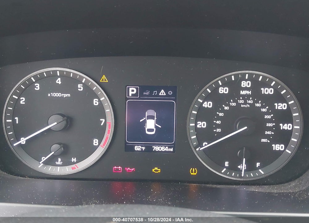 2016 HYUNDAI SONATA SE VIN: 5NPE24AF2GH373127