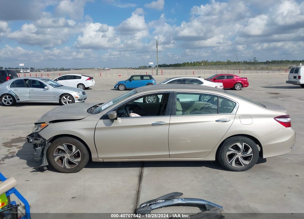 2017 HONDA ACCORD LX VIN: 1HGCR2F31HA162310