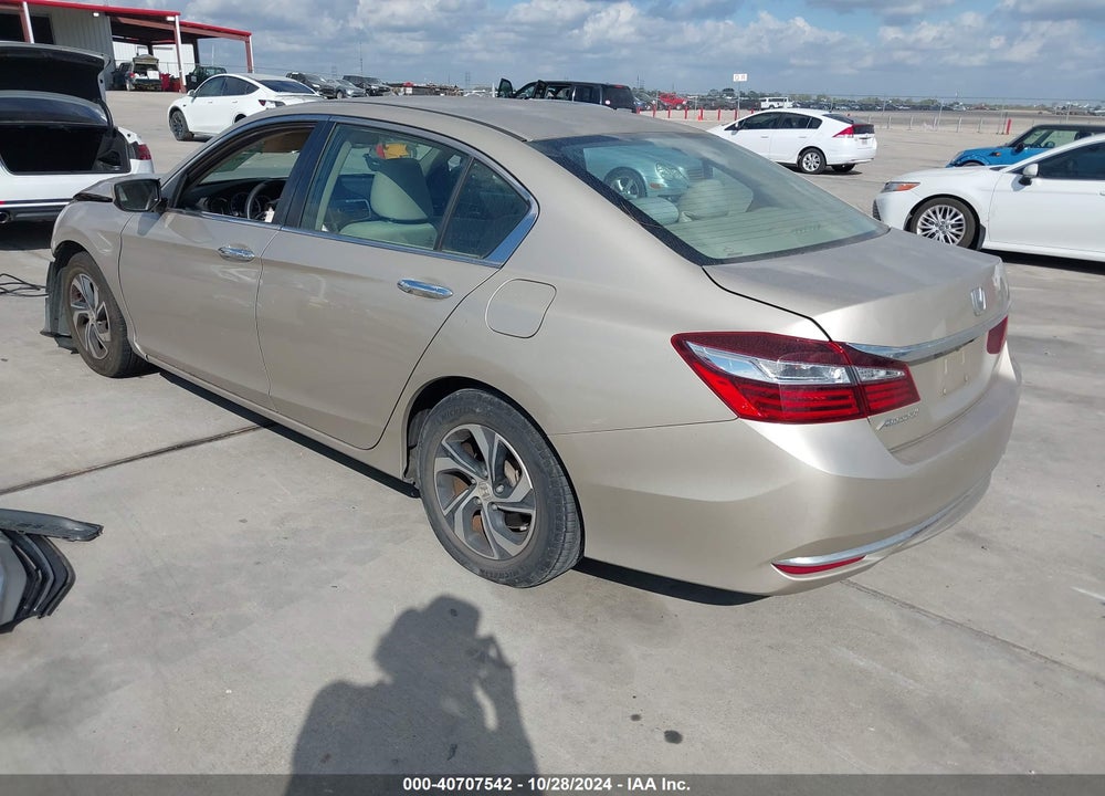 2017 HONDA ACCORD LX VIN: 1HGCR2F31HA162310