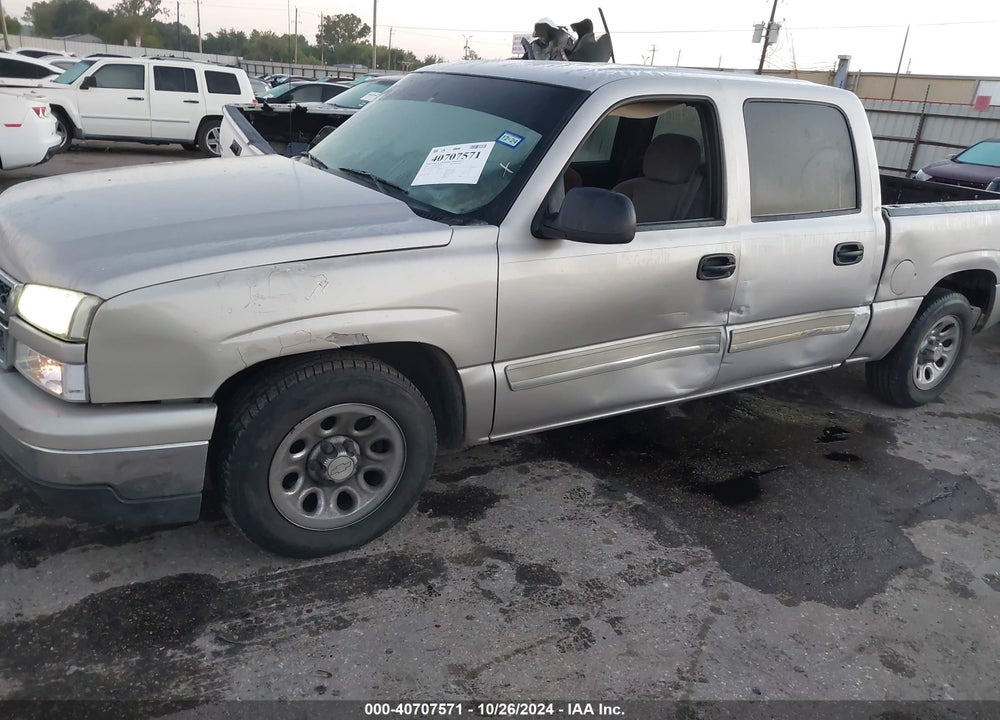 2006 CHEVROLET SILVERADO C1500 VIN: 2GCEC13T361121014