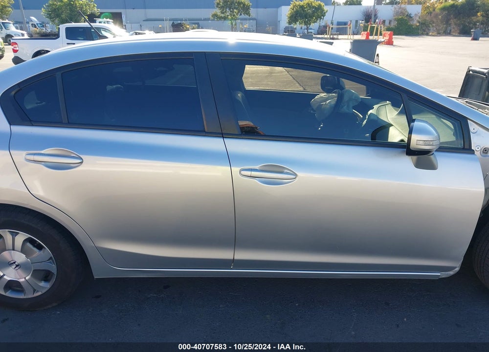 2012 HONDA CIVIC HYBRID VIN: JHMFB4F33CS002295