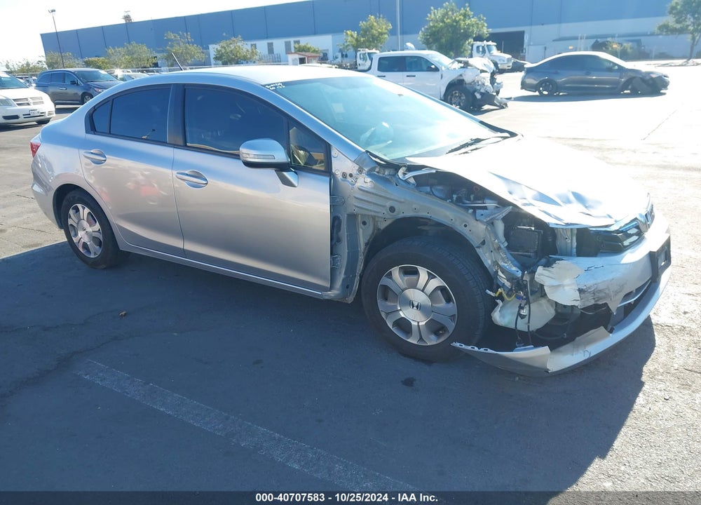 2012 HONDA CIVIC HYBRID VIN: JHMFB4F33CS002295