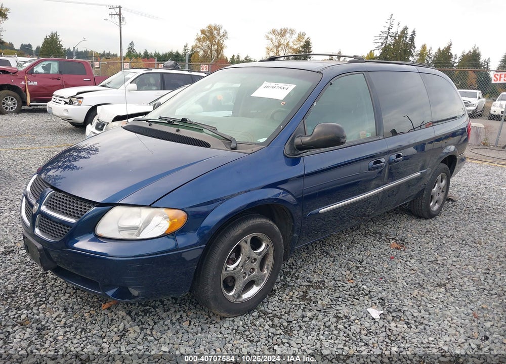 2002 DODGE GRAND CARAVAN ES VIN: 2B8GP54LX2R783053