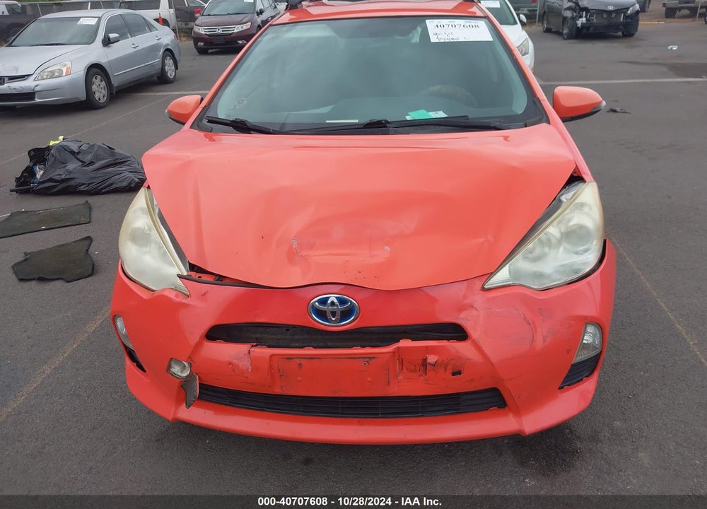 2012 TOYOTA PRIUS C FOUR/ONE/THREE/TWO VIN: JTDKDTB36C1013355