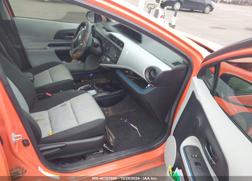 2012 TOYOTA PRIUS C FOUR/ONE/THREE/TWO VIN: JTDKDTB36C1013355
