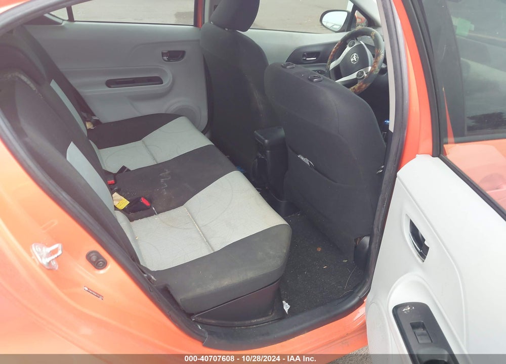 2012 TOYOTA PRIUS C FOUR/ONE/THREE/TWO VIN: JTDKDTB36C1013355