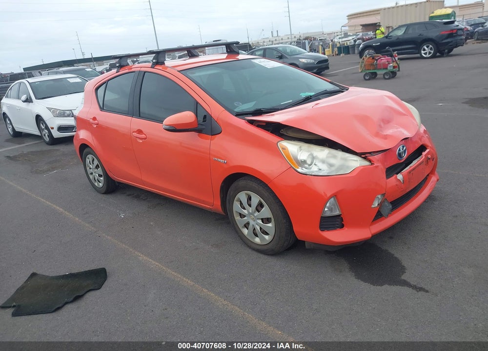2012 TOYOTA PRIUS C FOUR/ONE/THREE/TWO VIN: JTDKDTB36C1013355