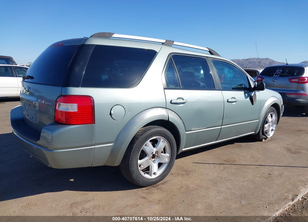 2007 FORD FREESTYLE LIMITED VIN: 1FMDK03107GA21735