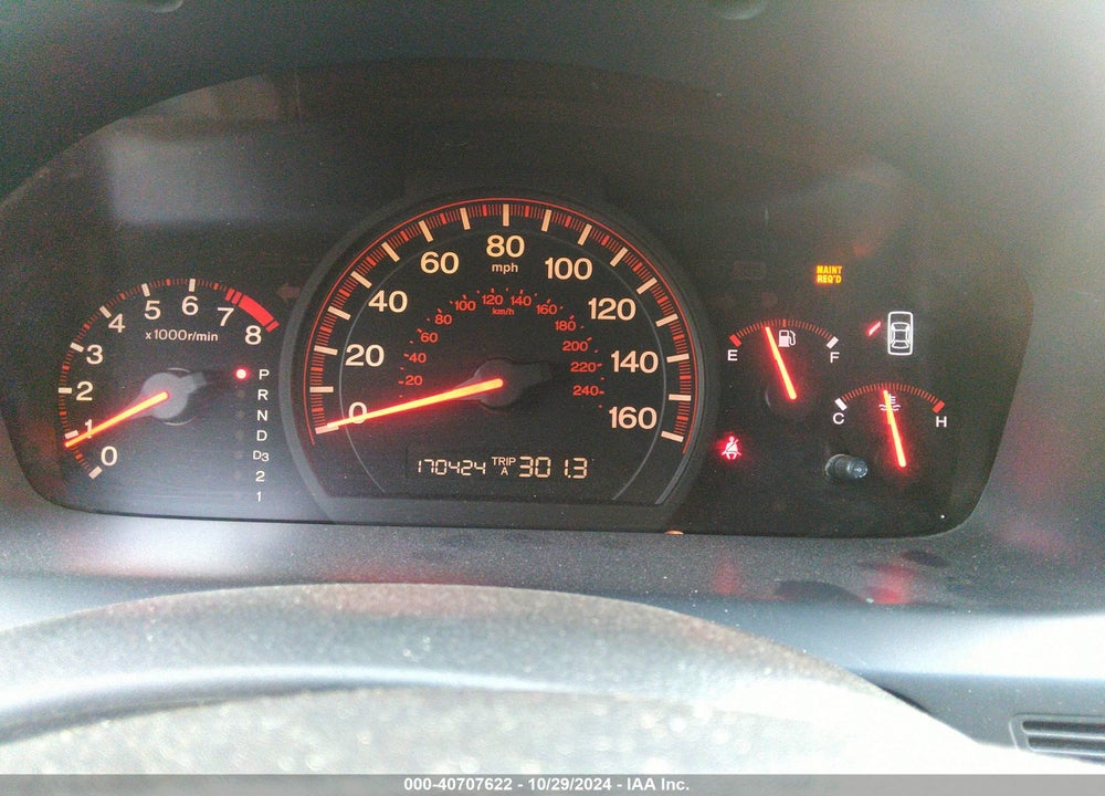 2005 HONDA ACCORD 3.0 EX VIN: 1HGCM82675A007337