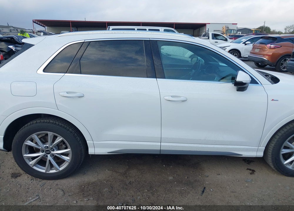 2023 AUDI Q3 PREMIUM 45 TFSI S LINE QUATTRO TIPTRONIC VIN: WA1DECF34P1074039