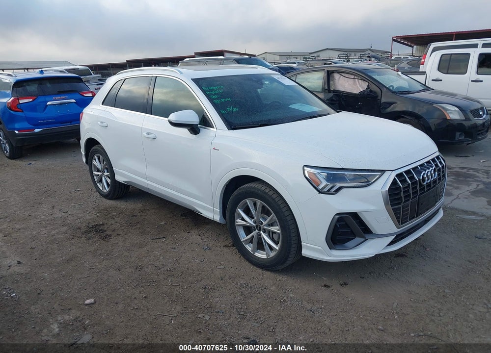 2023 AUDI Q3 PREMIUM 45 TFSI S LINE QUATTRO TIPTRONIC VIN: WA1DECF34P1074039