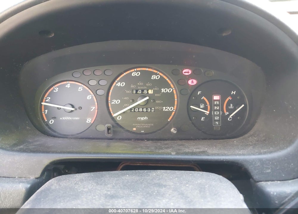 1999 HONDA CR-V EX VIN: JHLRD1867XC035642