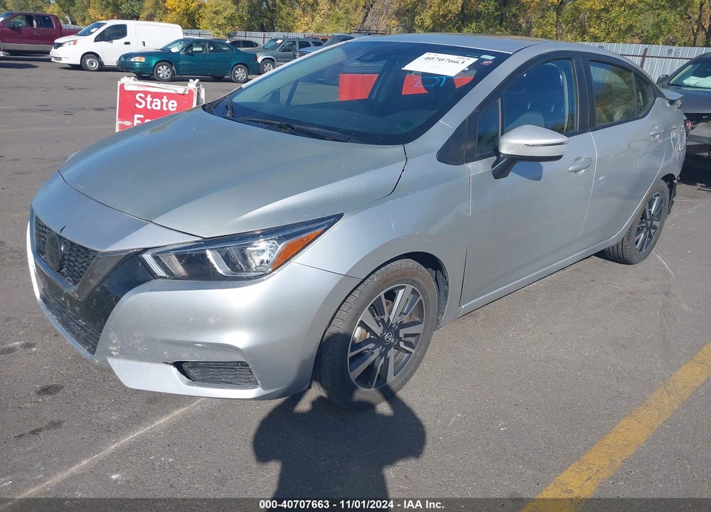 2021 NISSAN VERSA SV XTRONIC CVT VIN: 3N1CN8EV5ML832723