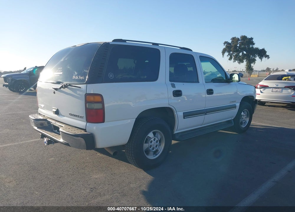2003 CHEVROLET TAHOE LS VIN: 1GNEK13V13J292664