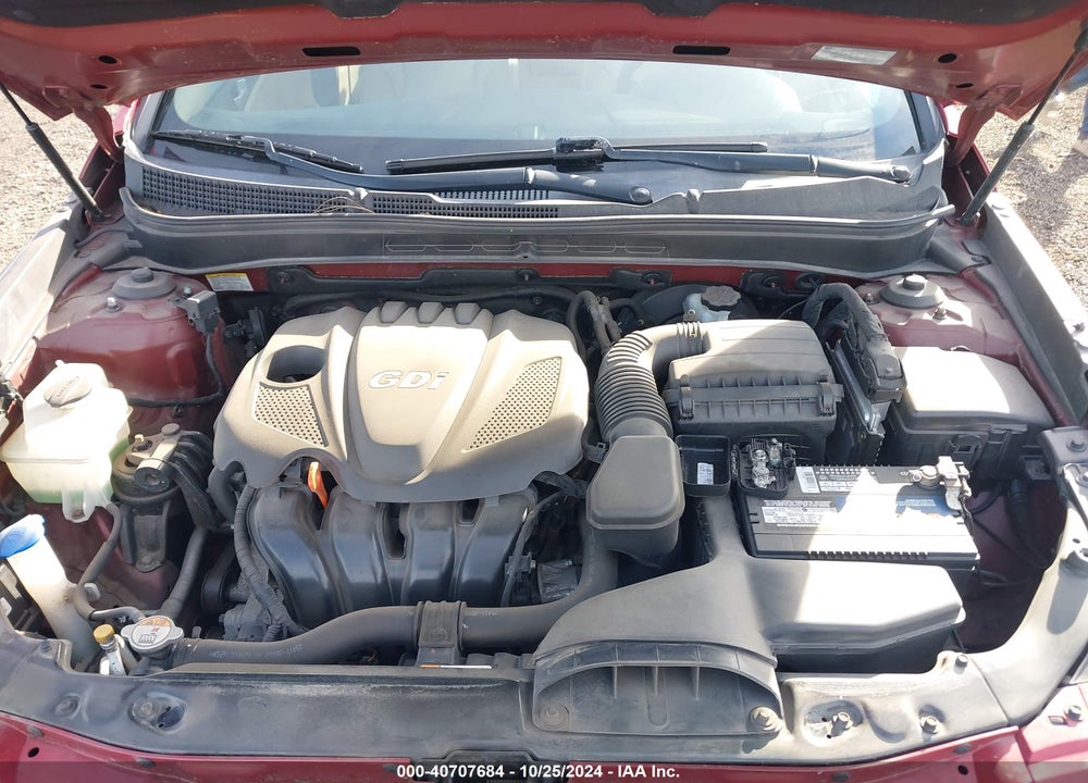 2013 HYUNDAI SONATA GLS VIN: 5NPEB4AC0DH550680
