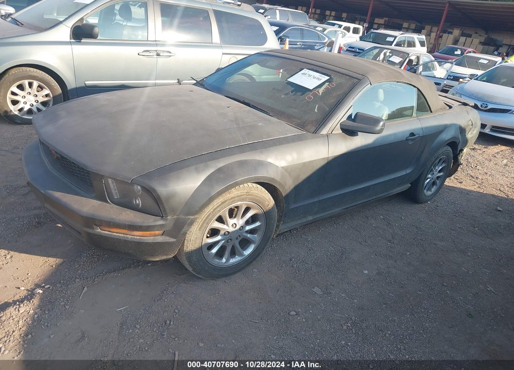2007 FORD MUSTANG V6 DELUXE/V6 PREMIUM VIN: 1ZVFT84N575205961