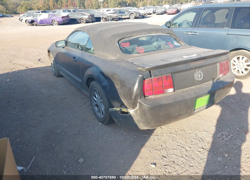 2007 FORD MUSTANG V6 DELUXE/V6 PREMIUM VIN: 1ZVFT84N575205961