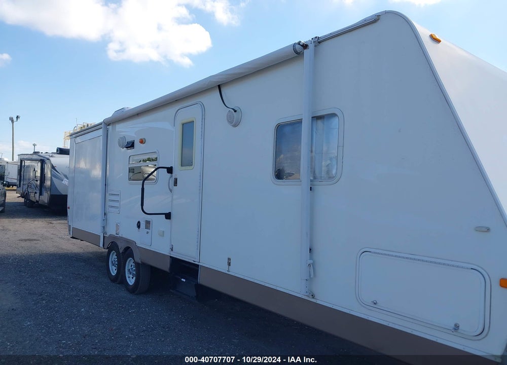 2007 FOREST RIVER TRAVEL TRAILER VIN: 4X4TSVF227L010934