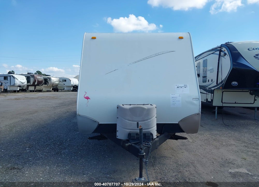 2007 FOREST RIVER TRAVEL TRAILER VIN: 4X4TSVF227L010934