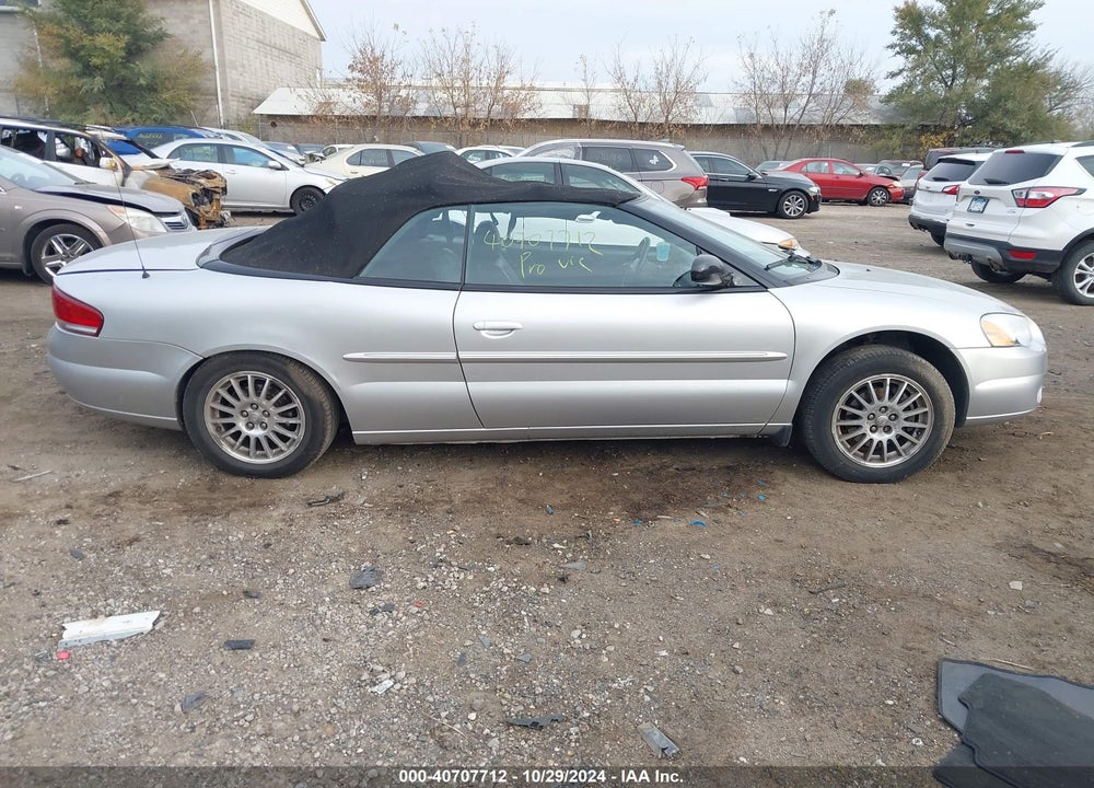 2006 CHRYSLER SEBRING TOURING VIN: 1C3EL55R86N154411