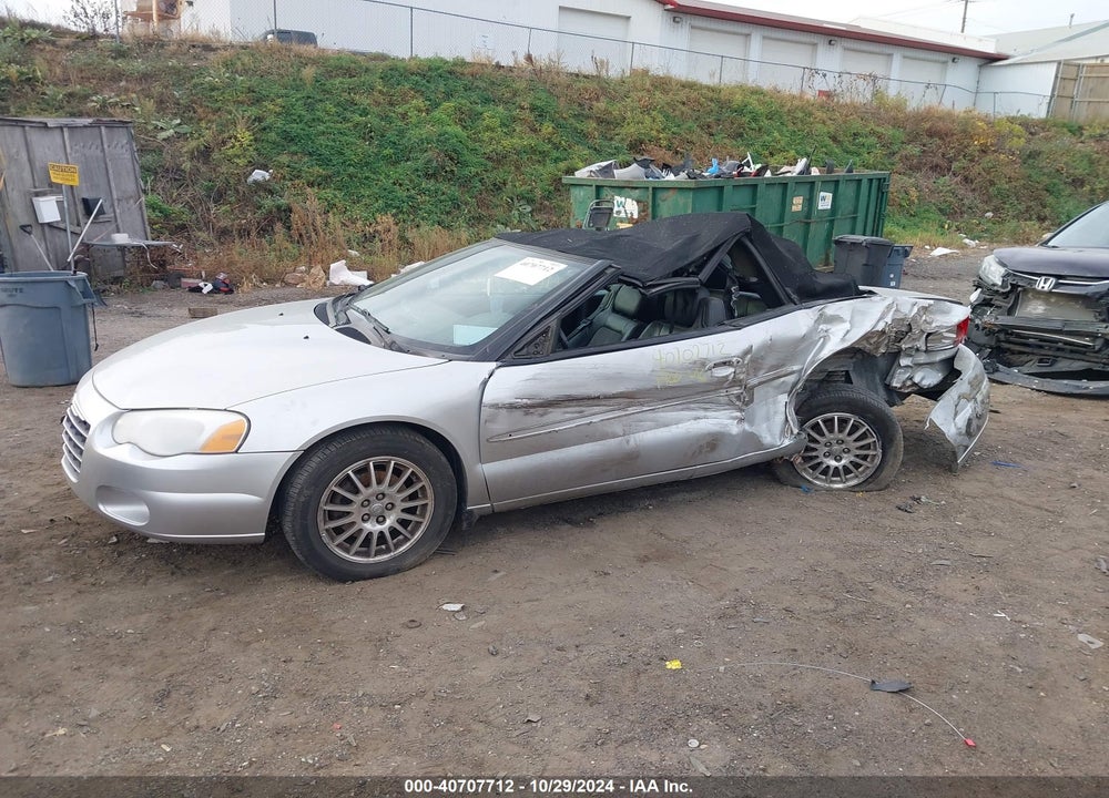 2006 CHRYSLER SEBRING TOURING VIN: 1C3EL55R86N154411