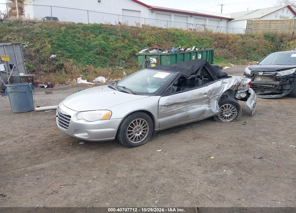 2006 CHRYSLER SEBRING TOURING VIN: 1C3EL55R86N154411