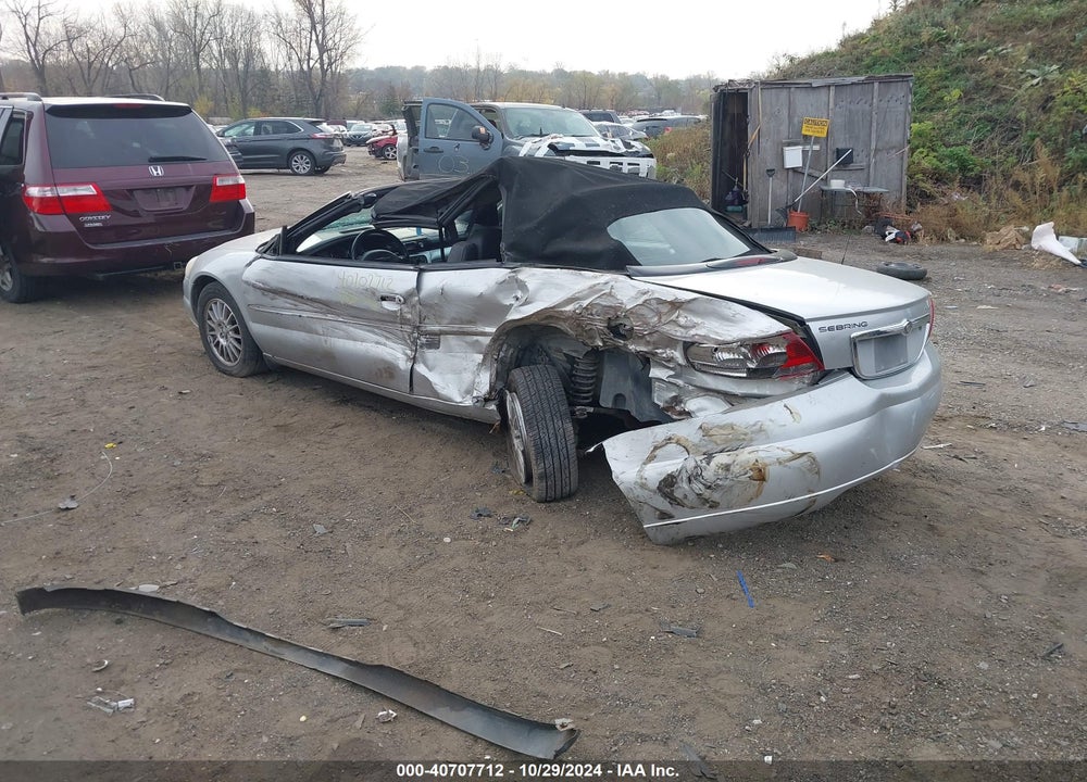 2006 CHRYSLER SEBRING TOURING VIN: 1C3EL55R86N154411