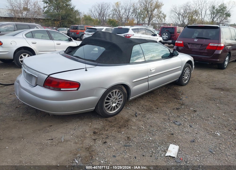 2006 CHRYSLER SEBRING TOURING VIN: 1C3EL55R86N154411