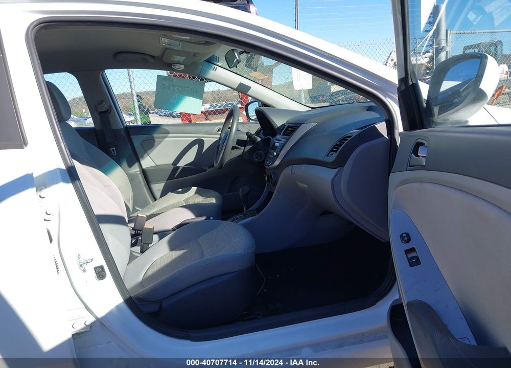 2017 HYUNDAI ACCENT SE VIN: KMHCT4AE6HU222371