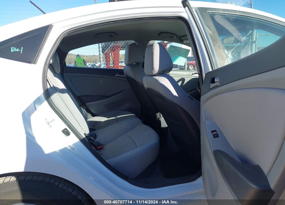 2017 HYUNDAI ACCENT SE VIN: KMHCT4AE6HU222371