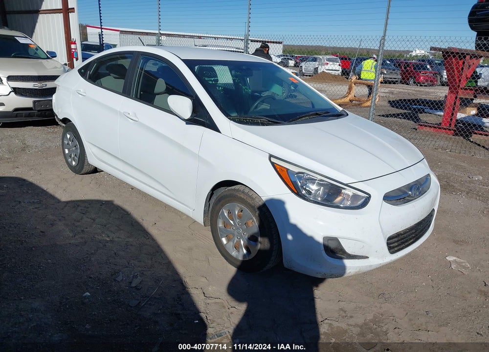 2017 HYUNDAI ACCENT SE VIN: KMHCT4AE6HU222371