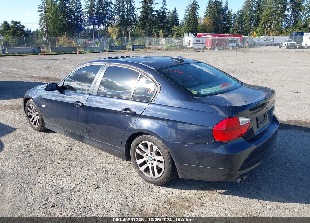 2007 BMW 328I VIN: WBAVA33557PG50097