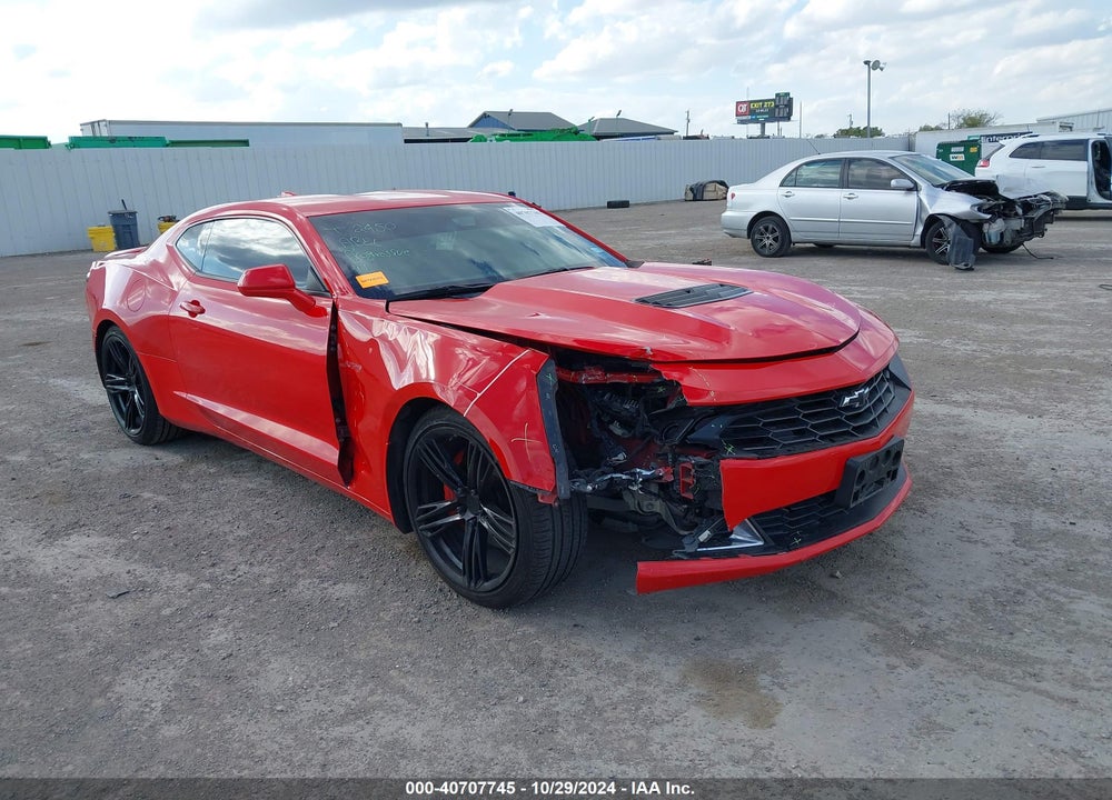 2021 CHEVROLET CAMARO RWD LT1 VIN: 1G1FF1R76M0137201
