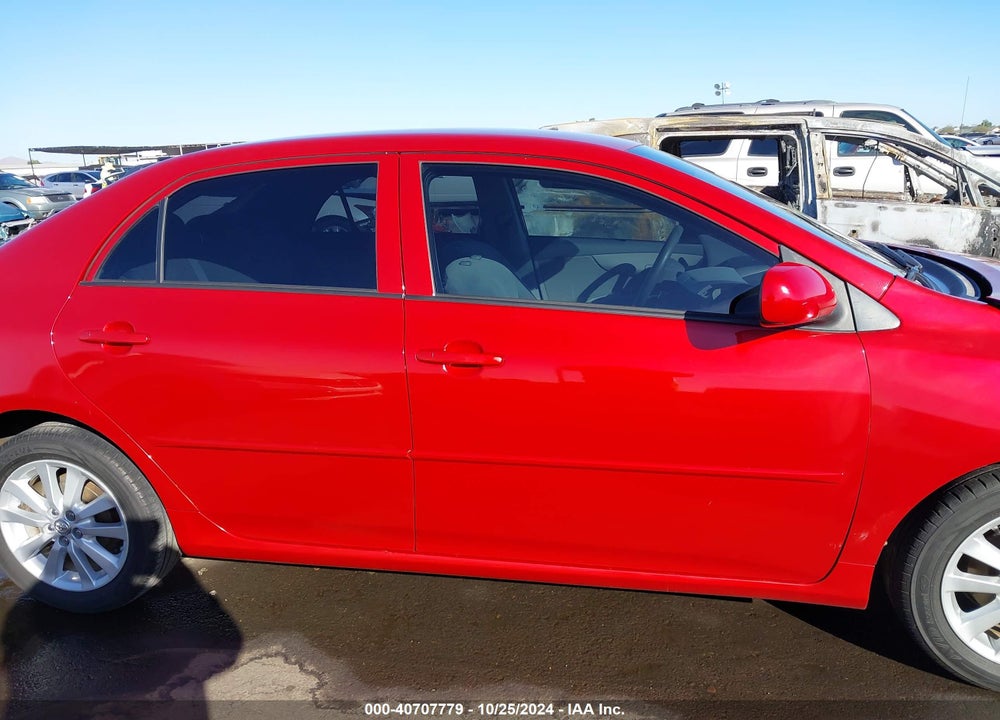 2009 TOYOTA COROLLA LE VIN: JTDBL40E699078360
