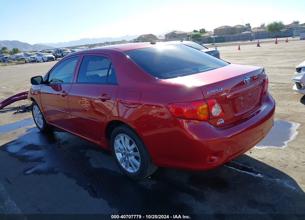 2009 TOYOTA COROLLA LE VIN: JTDBL40E699078360