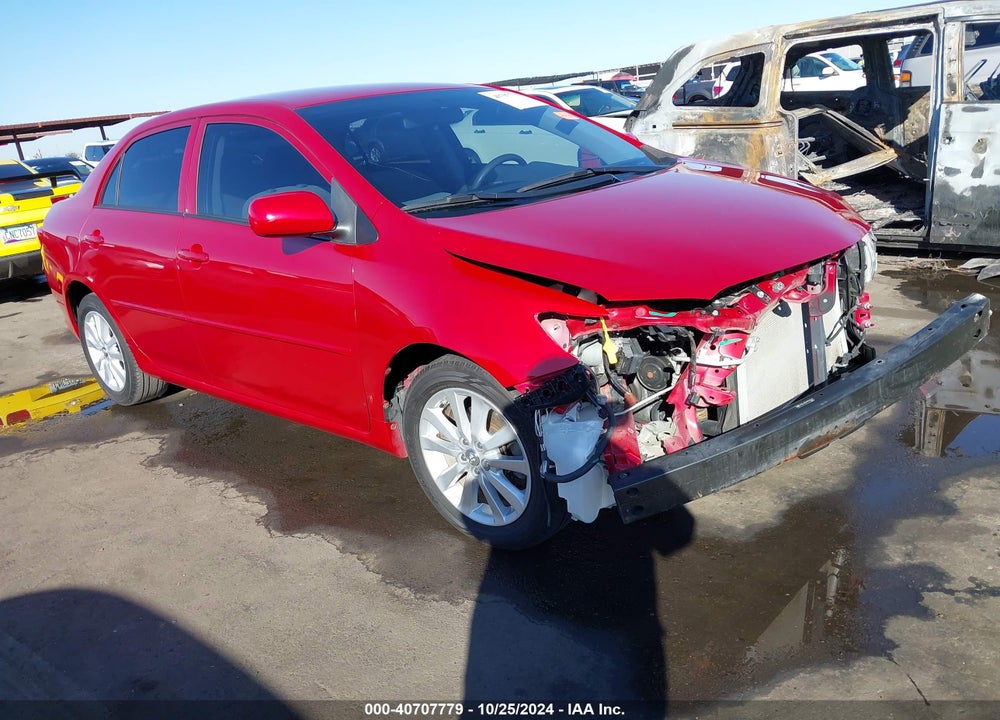 2009 TOYOTA COROLLA LE VIN: JTDBL40E699078360