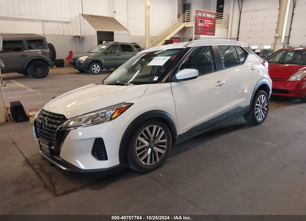 2021 NISSAN KICKS SV VIN: 3N1CP5CV8ML523436