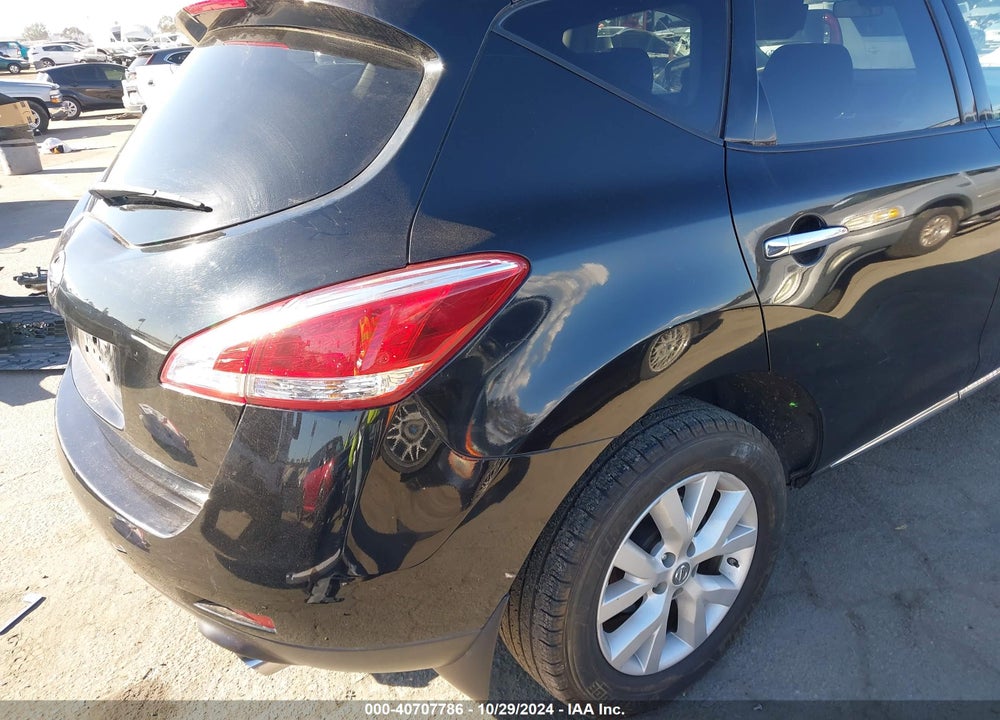 2012 NISSAN MURANO S VIN: JN8AZ1MUXCW115563