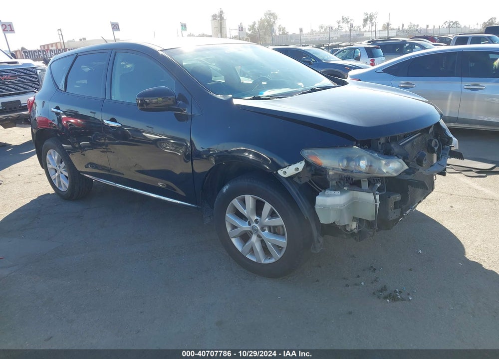 2012 NISSAN MURANO S VIN: JN8AZ1MUXCW115563